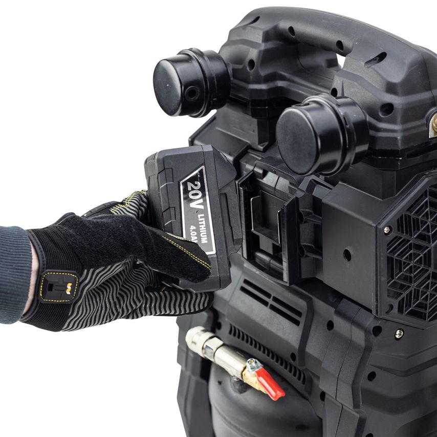 SIP QT Battery & Mains Oilless Compressor