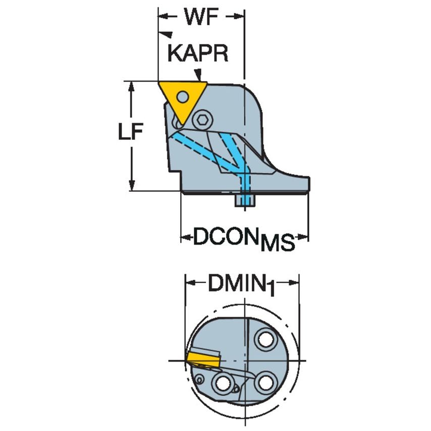 SL-PTFNL-32-16HP T-Max P Head for Turning