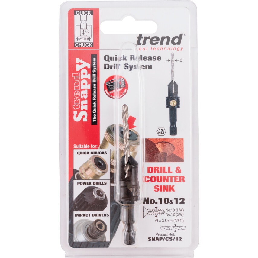SNAP/CS/12 HSS Countersink 9/64" Drill