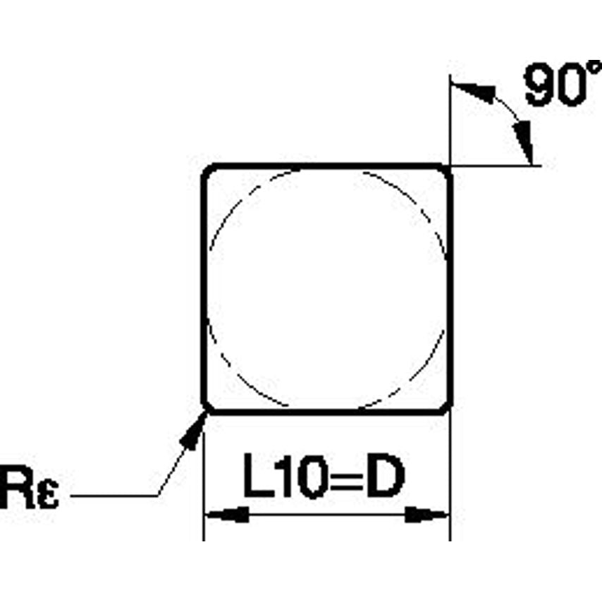 SNGX120416S02020 ANSI/ISO Turning Insert SN..