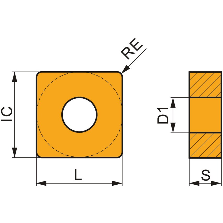 SNMM 190616-HR2 T9415 Turning Insert - Negative