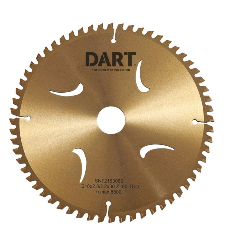 SNT1652048 Gold TCG Alu Saw Blade 165DMMX20BX48Z