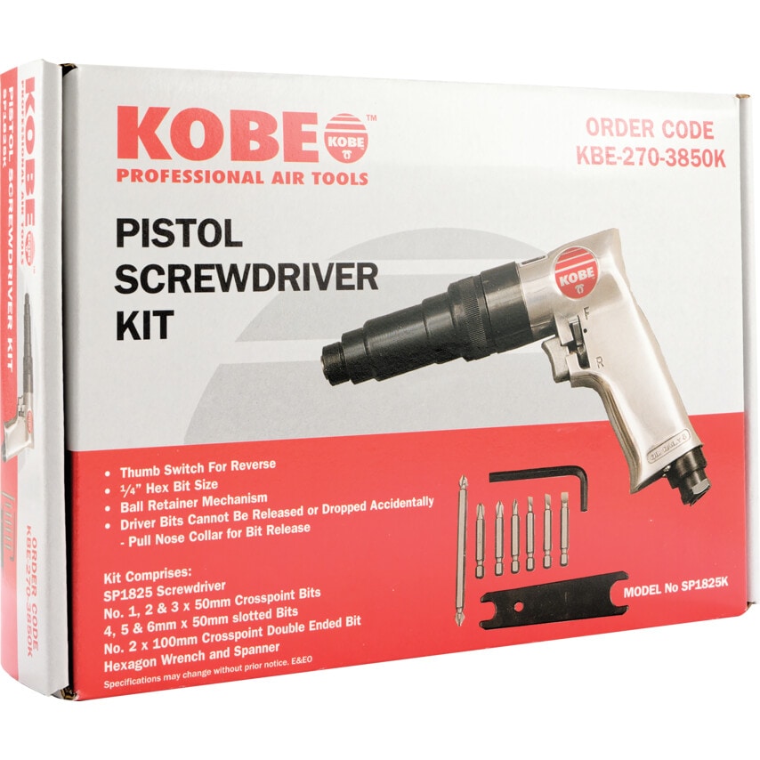 SP1825K Air Pistol Screwdriver Kit