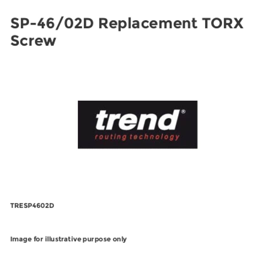 SP-46/02D Replacement TORX Screw
