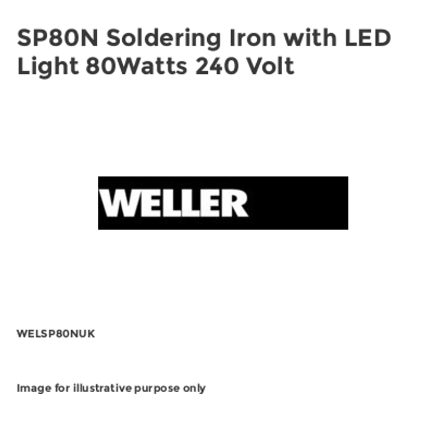 SP80N Soldering Iron with LED Light 80Watts 240 Volt