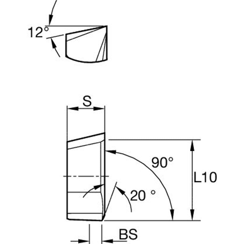 SPHX1205PCERGNT1WB Fix-Perfect 90 Insert SPHX12
