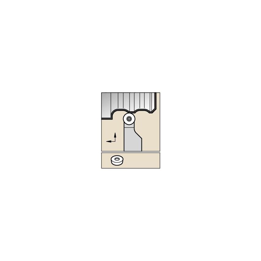 SRACR204D S Clamping Holder W1.25 L6.00