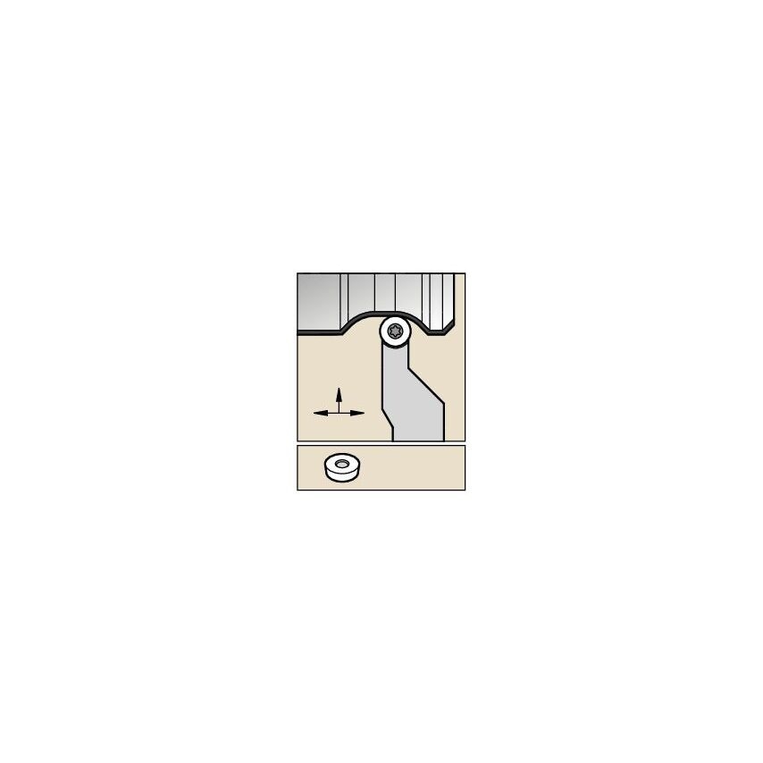 SRCCR122B S Clamping Holder W0.75 L4.50
