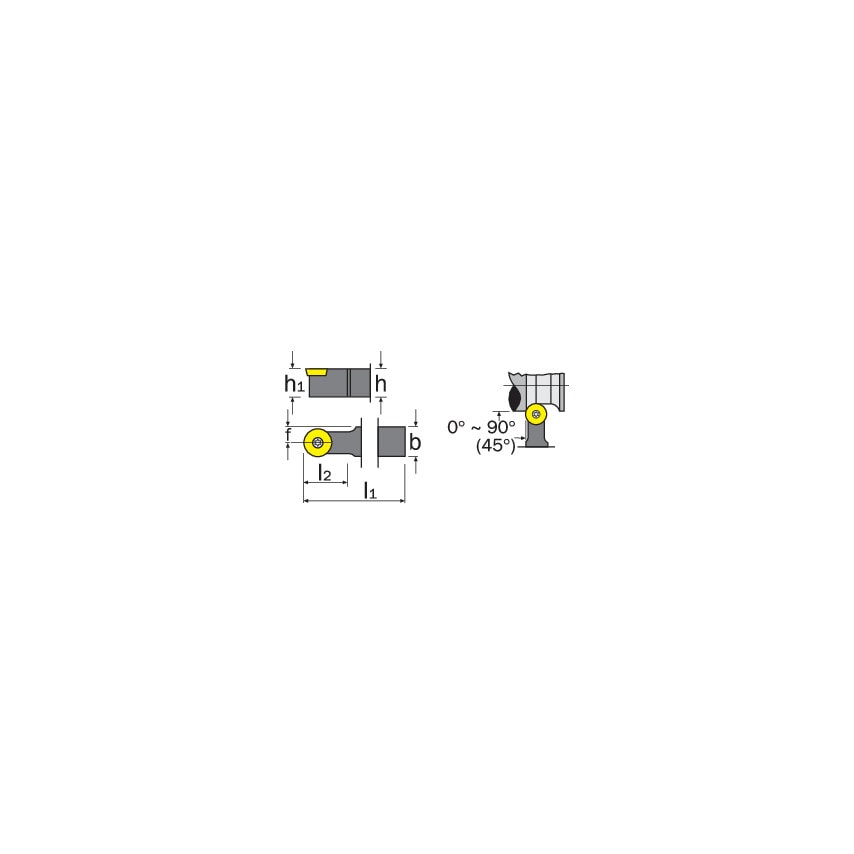 SRDCN 2525M06 External Toolholder