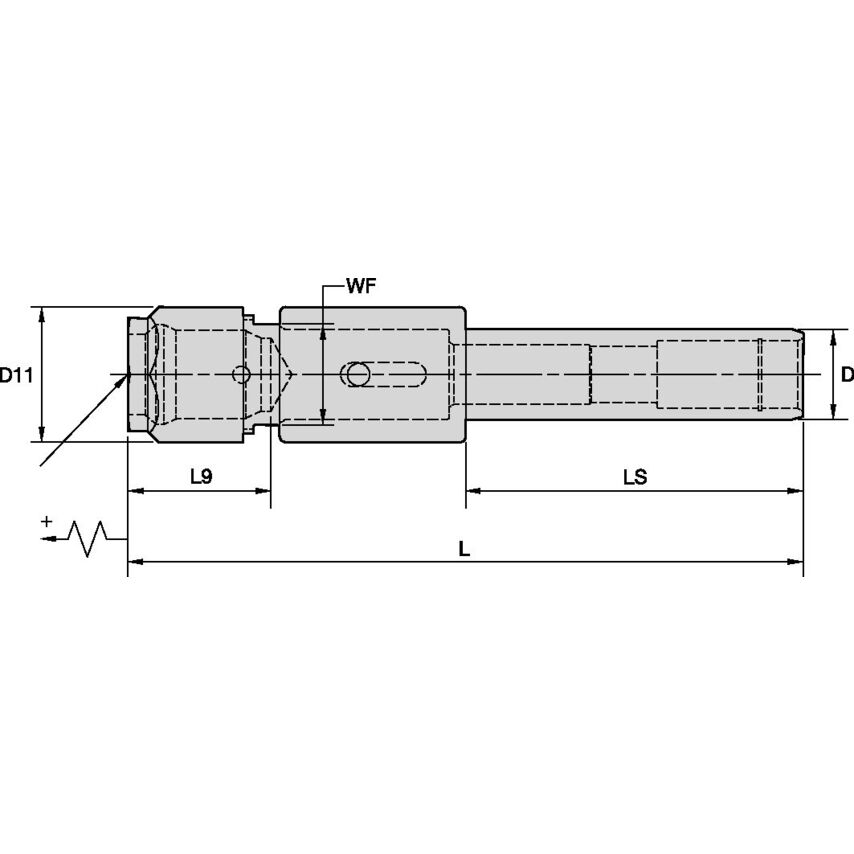 SS075TOJ712 SDS Only Tap Chuck/J Coll