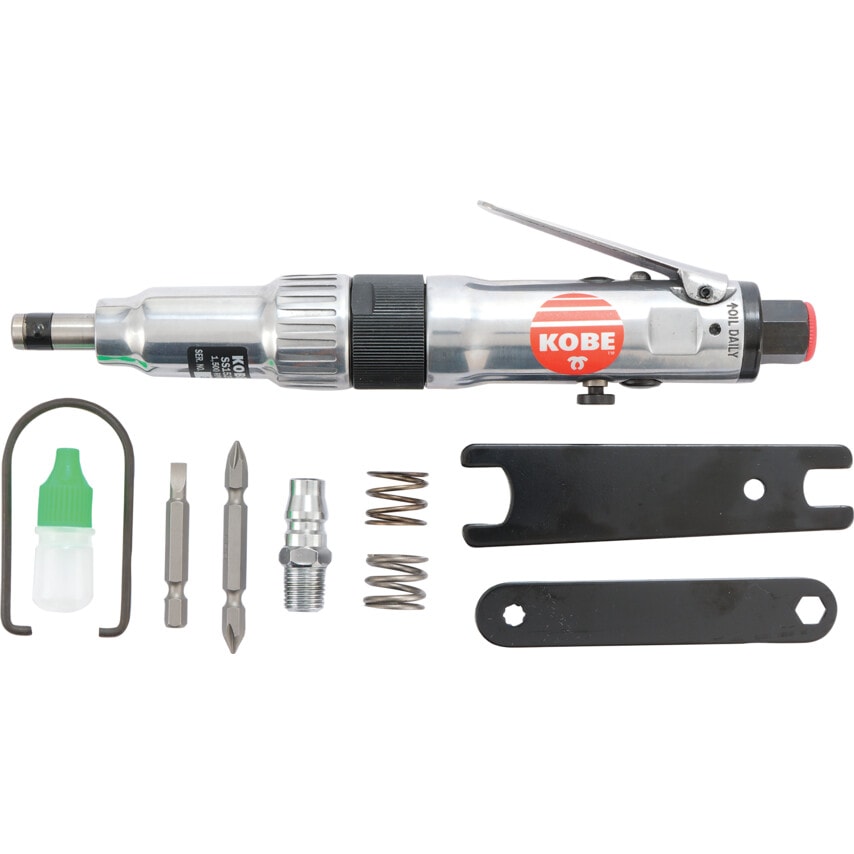 SS1525K 1/4" Straight Air Screwdriver Kit