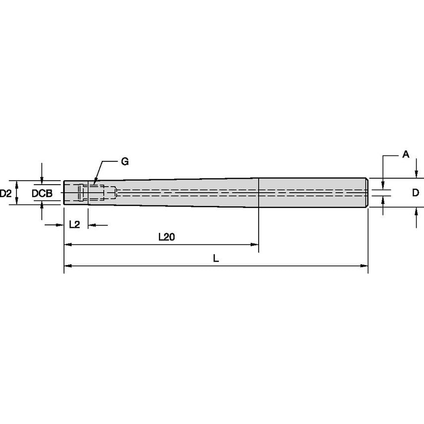 SS160STCHM08108m M8 Screw-on Adapter 16.0 x 10