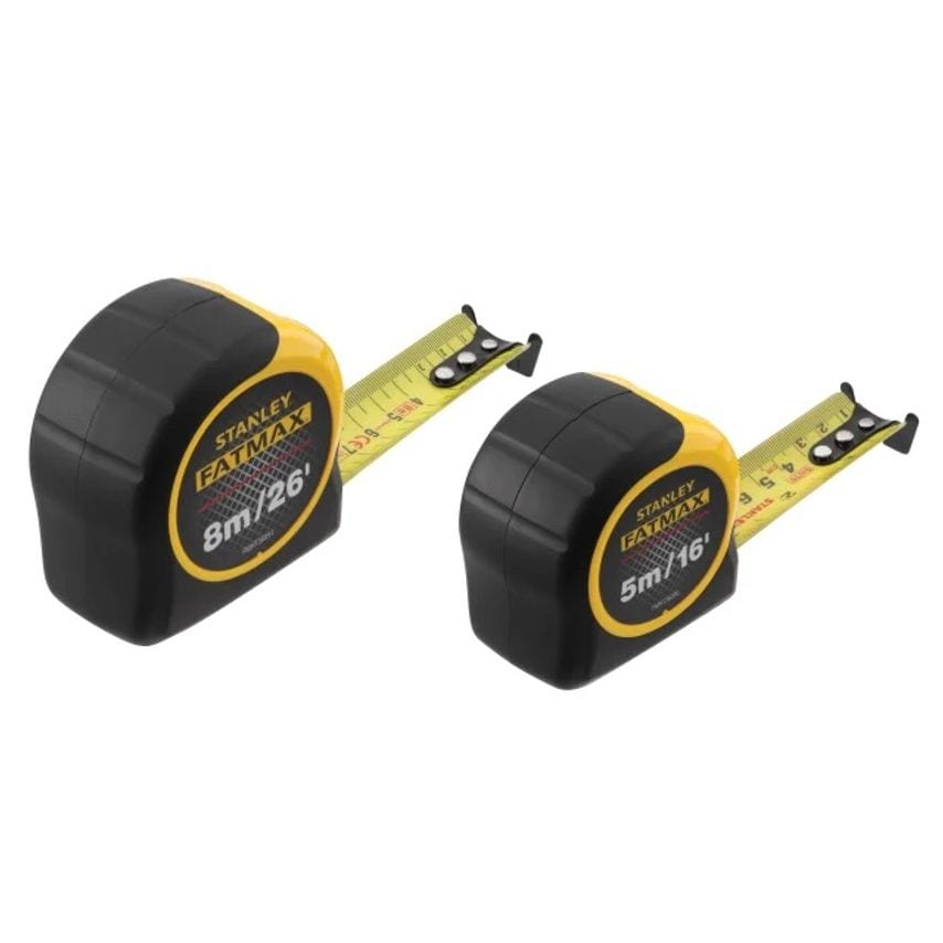 STA081745 FatMax Classic Tape Twin Pack 5m/16ft + 8m/26ft (Width 32mm)