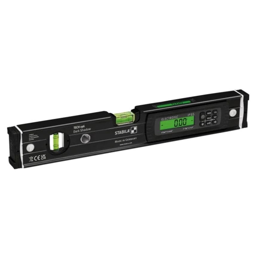 STB20006 Tech Dark Shadow Digital Spirit Level 40cm