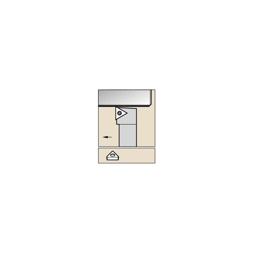 STGCR1616H11 S Clamping Holder W16, 0MM L100