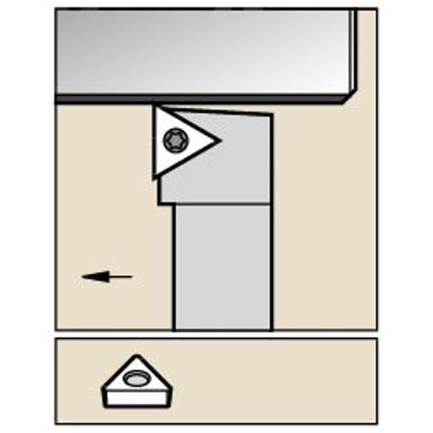 STGPR082V S Clamping Holder W0.50 L3.50
