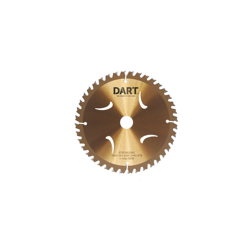 STK1653024 Gold Atb Wood Saw Blade 165DMMX30BX24Z