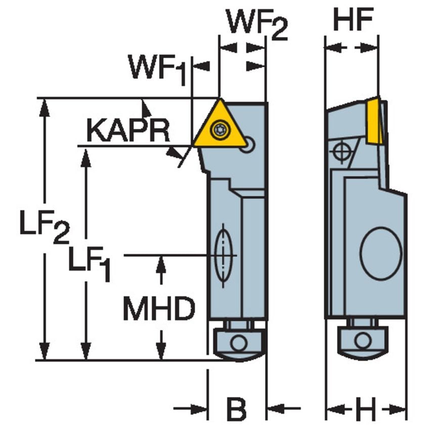 STTCR 10CA-11 CoroTurn 107 Cartridge
