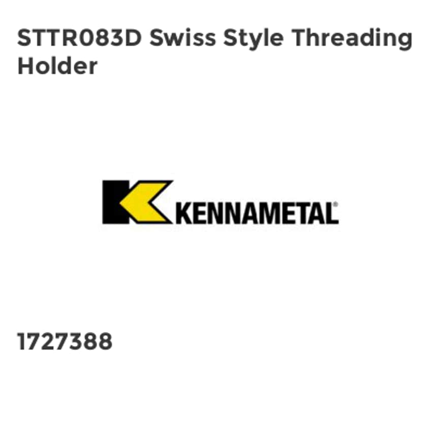 STTR083D Swiss Style Threading Holder