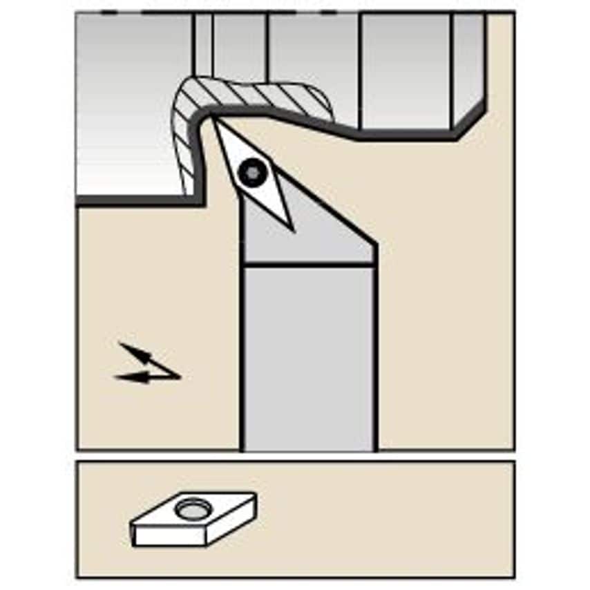 SVHBL2020K16 S Clamping Holder W20, 0MM L125