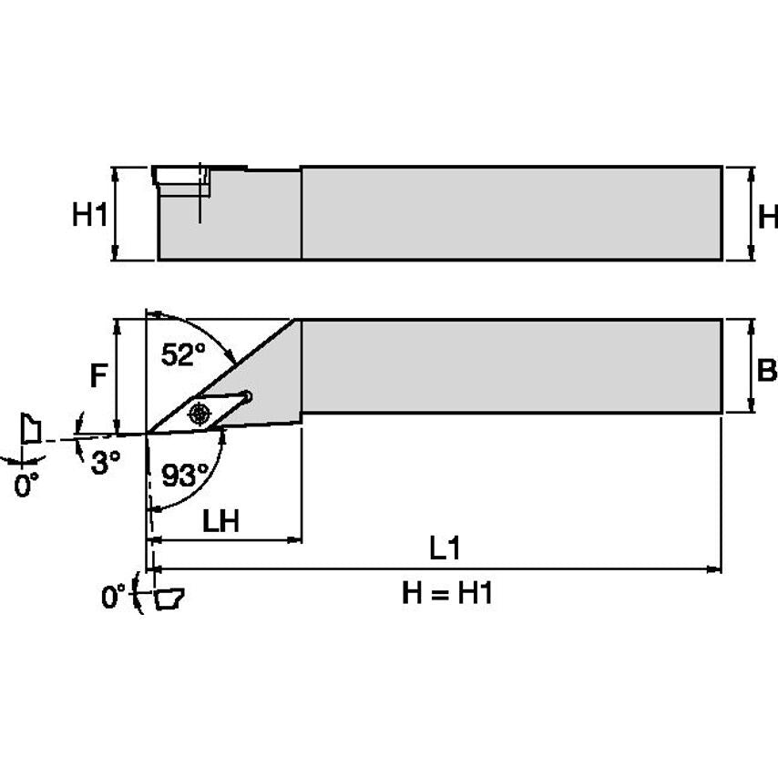 SVJBL102 S Clamping Holder W0.63 L4.00