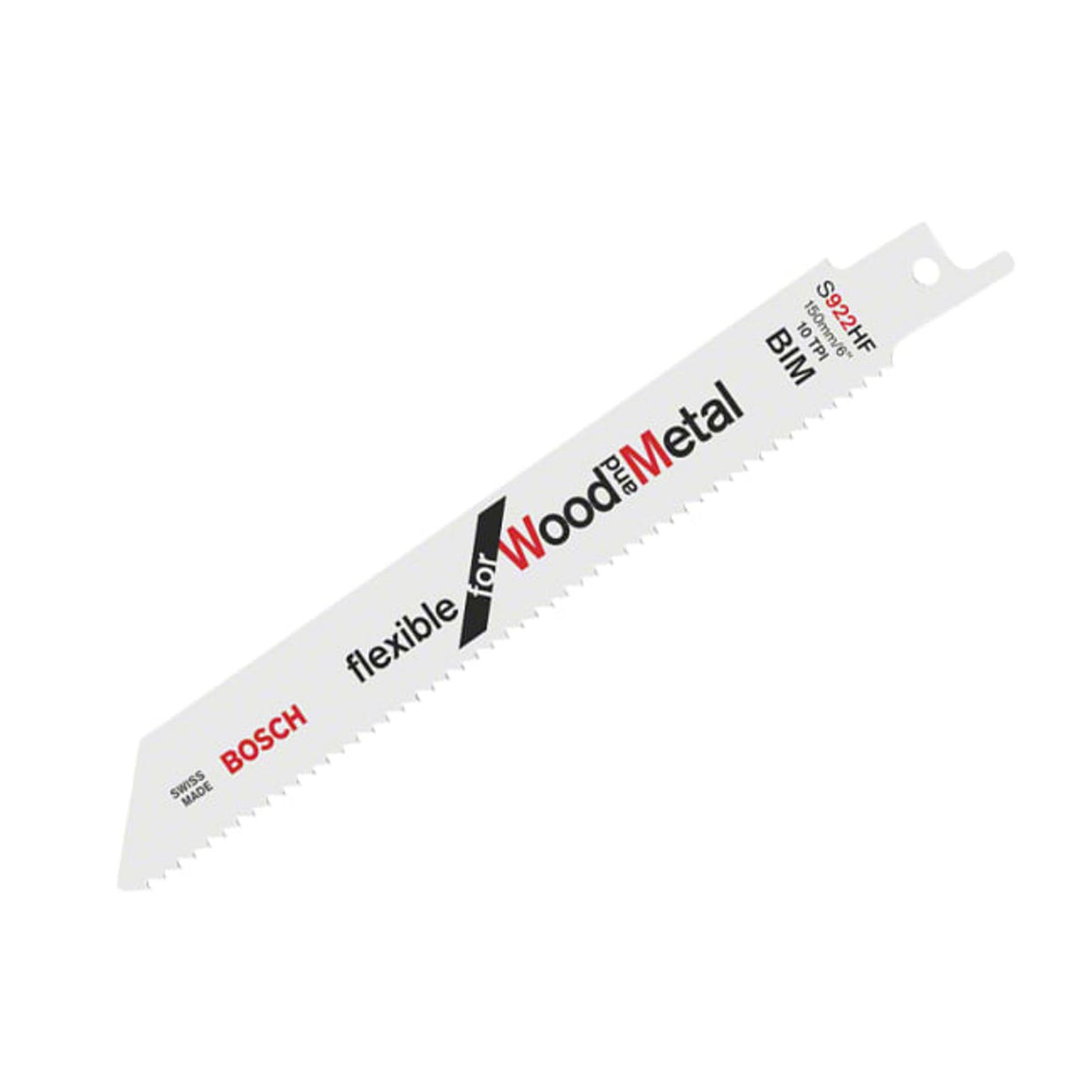 S 922 HF Flexible for Wood & Metal Blade 150mm 10 TPI Pack of 5