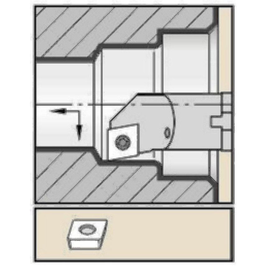 S Clamping Boring Bar D10 0mm L100 0mm A10HSCFPR06A