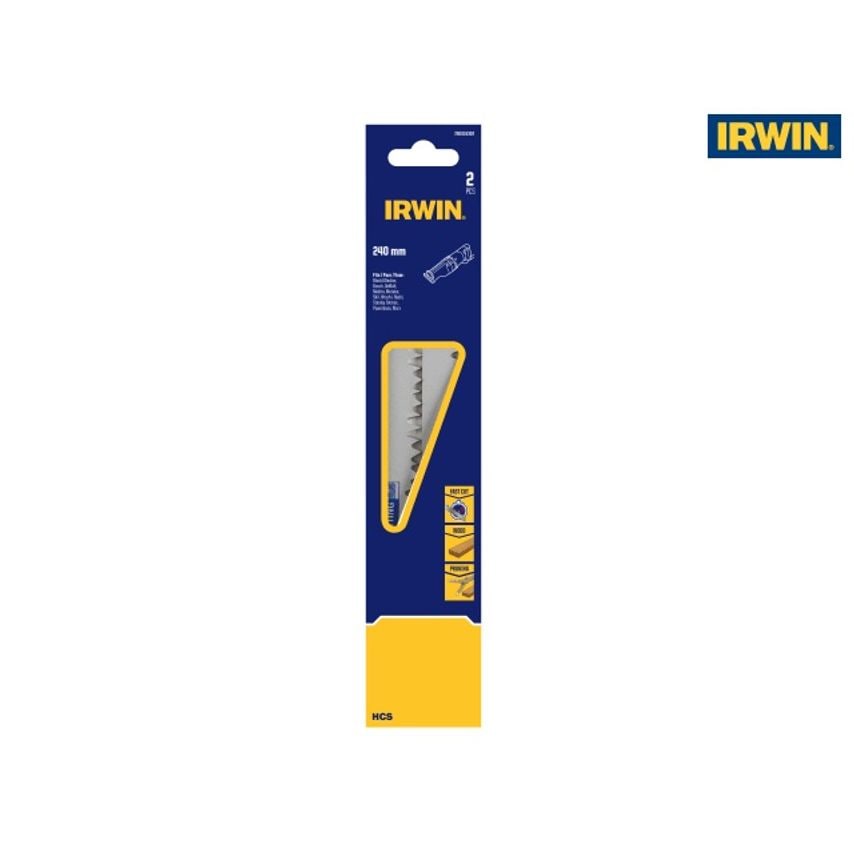 Sabre Saw Blade Coarse Wood Cutting 240mm Pack of 2