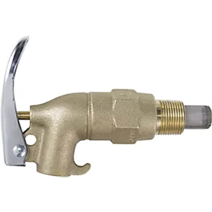 Safety Stop Cock, Brass, Self-Closing With Flame Trap, 3/4'' Thread, Pack Of 1