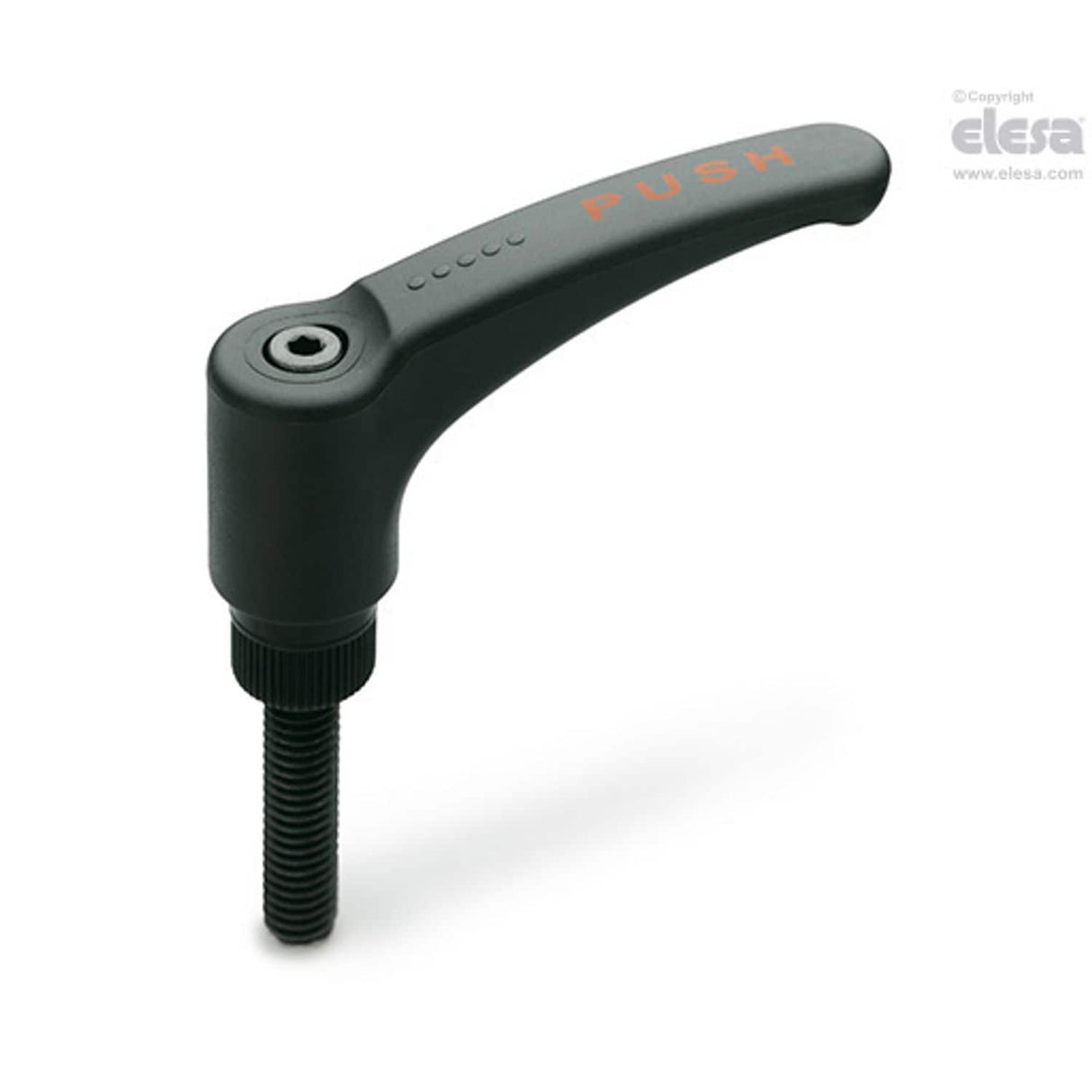 Safety adjustable handle-ERS.44 p-M6x16