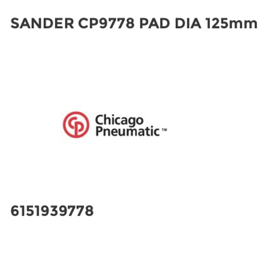 Sander CP9778 Pad DIA 125mm