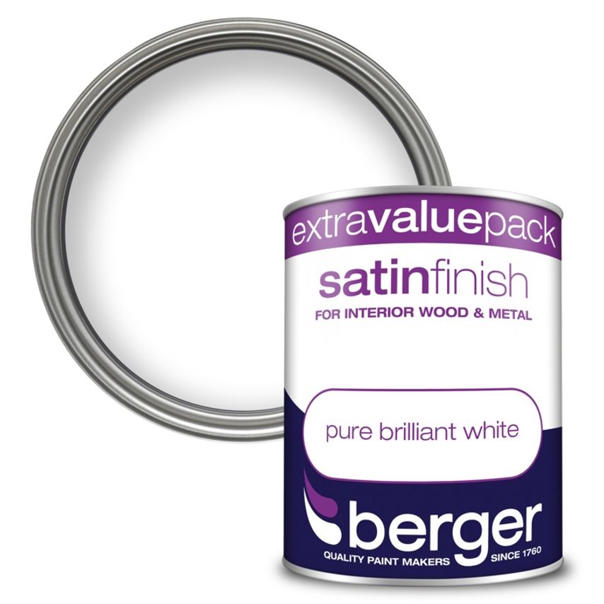 Satin Finish 1.25L Pure Brilliant White