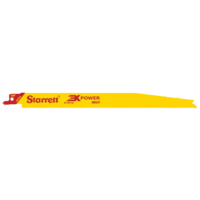 Saw Blade Reciprocating Tapered Universal 6IN 6-10TPI Bi-Metal Pack