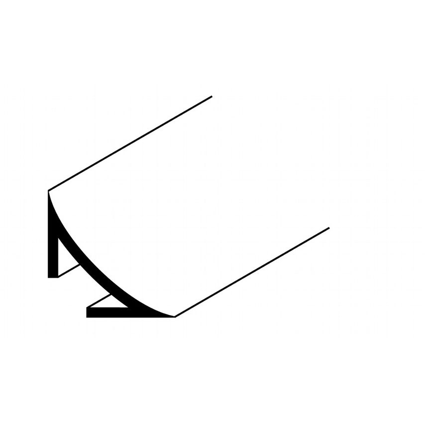 Scotia 8ft x 12.5mm Black