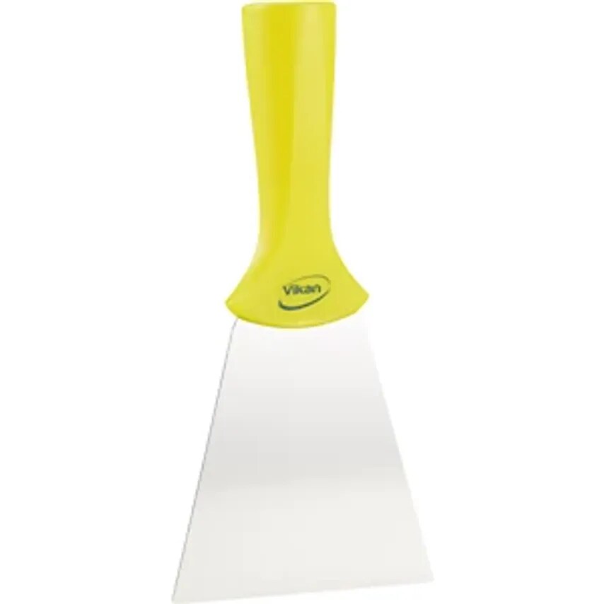 Scraper Model with Handle with Stainless Steel Blade Pack of 10 Yellow