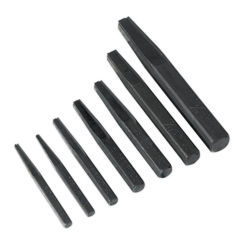 Screw Extractor Set7 Piece Square Type