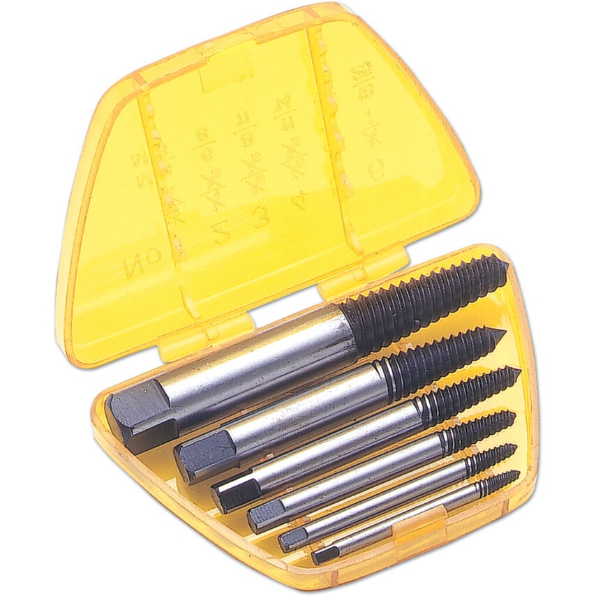 Screw Extractor Set 6PC