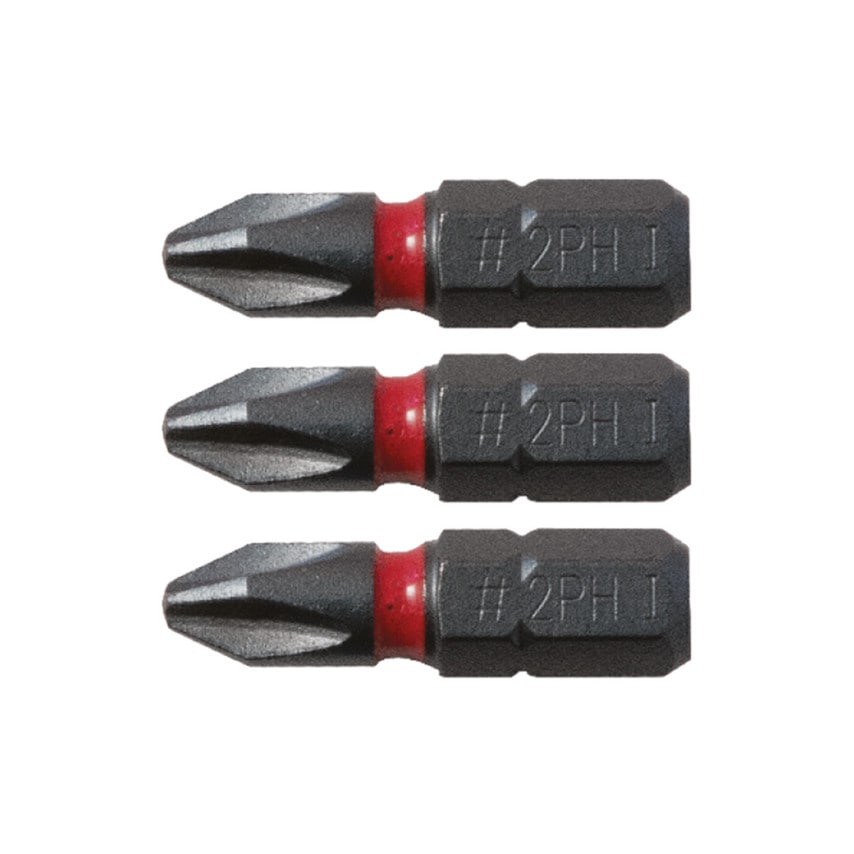 Screwdriver Bit 25mm PH2 (CARD-3)