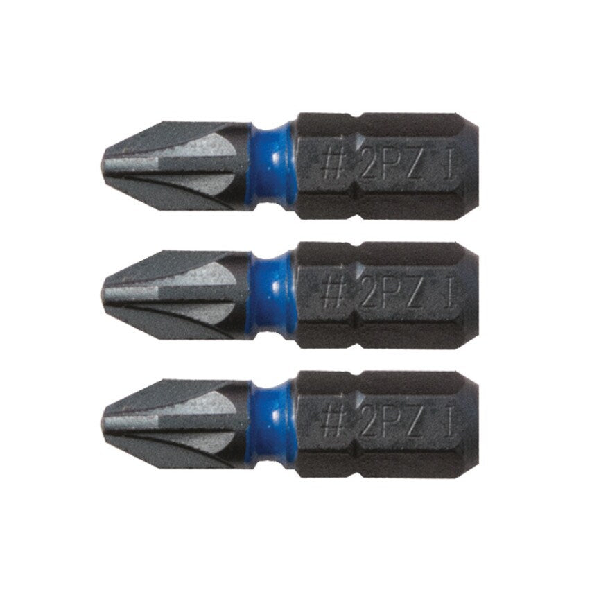Screwdriver Bit 25mm PZ2 (CARD-3)