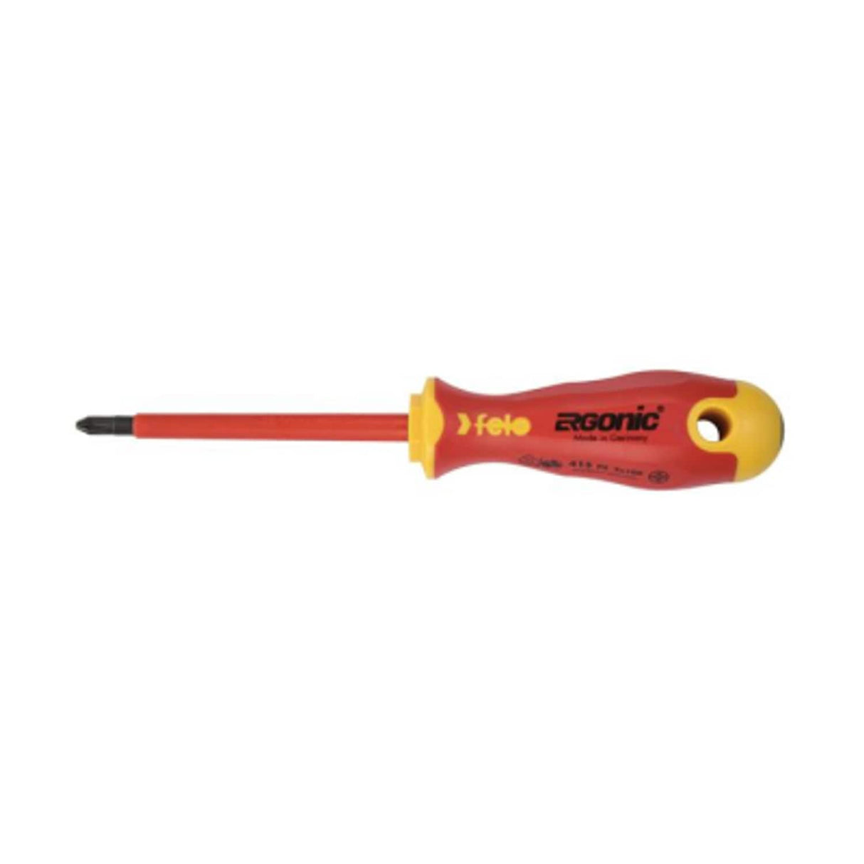 Screwdriver Ergonic, VDE 41510290 PZ1 x 80mm