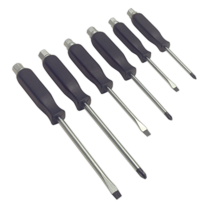 Screwdriver Set6 Piece Hammer-thru