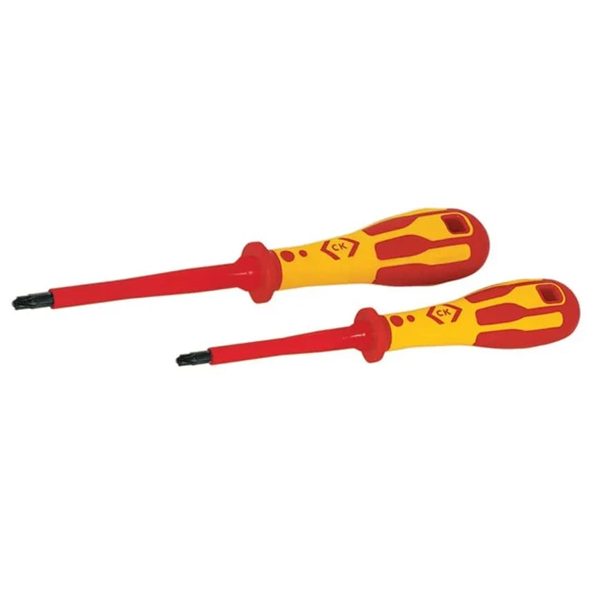 Screwdriver Set Modulo VDE Size 1 and 2 Molybdenum-vanadium Steel