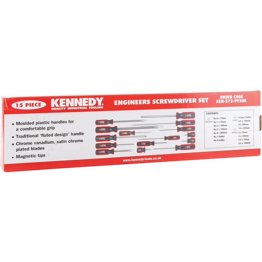 Screwdriver Set, Set of 15