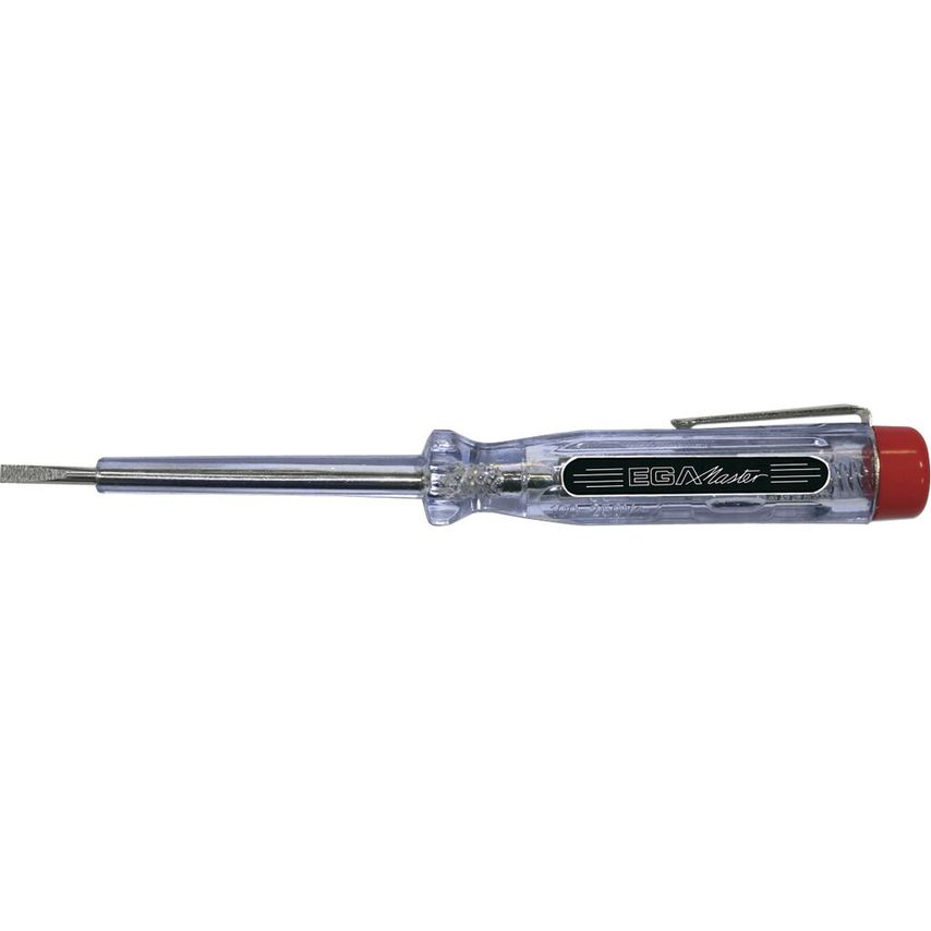 Screwdriver Voltage Tester 140 X 65 X 3 mm 100 - 250 V with Clip 66070