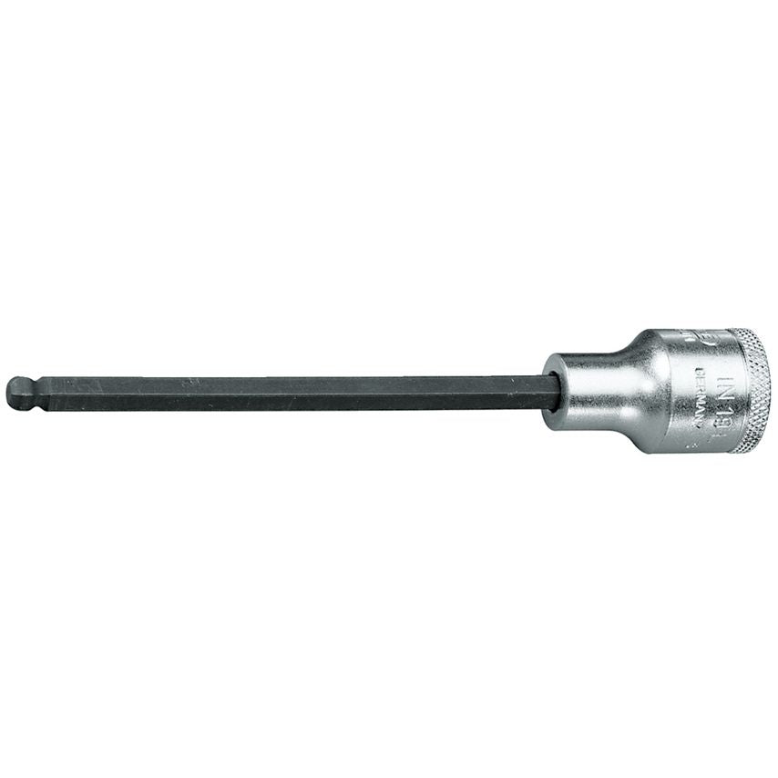 Screwdriver bit socket 1/2" 140 mm in-hex 7 mm
