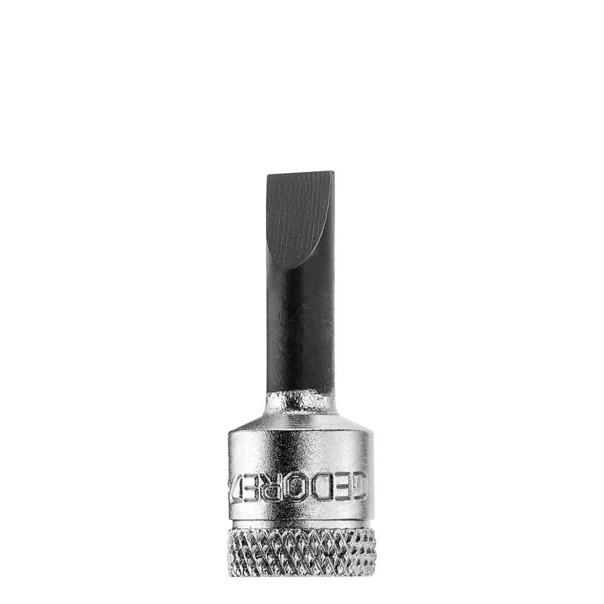 Screwdriver bit socket 1/4" 6,5x1,2 mm