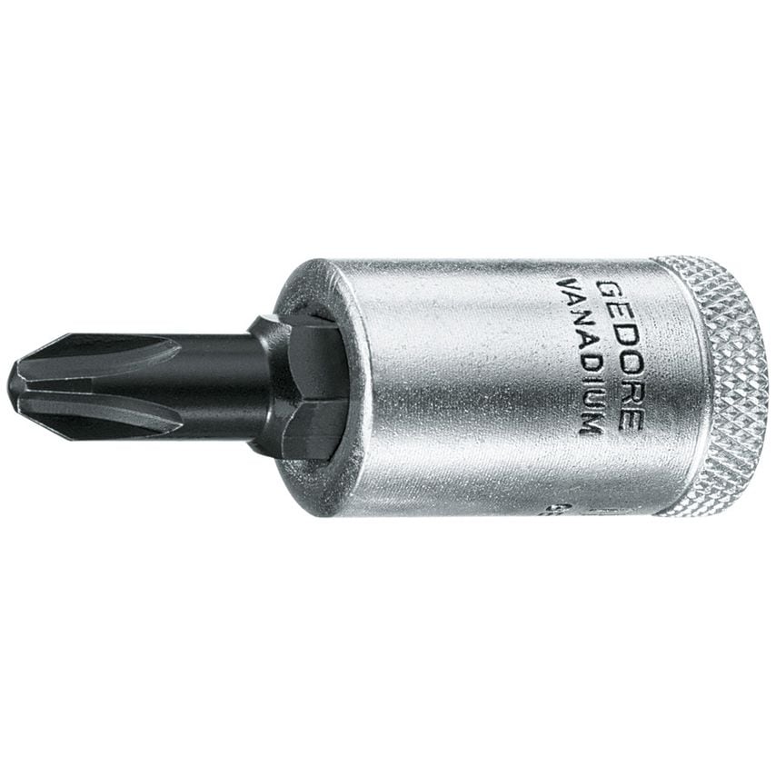 Screwdriver bit socket 3/8" PH 2