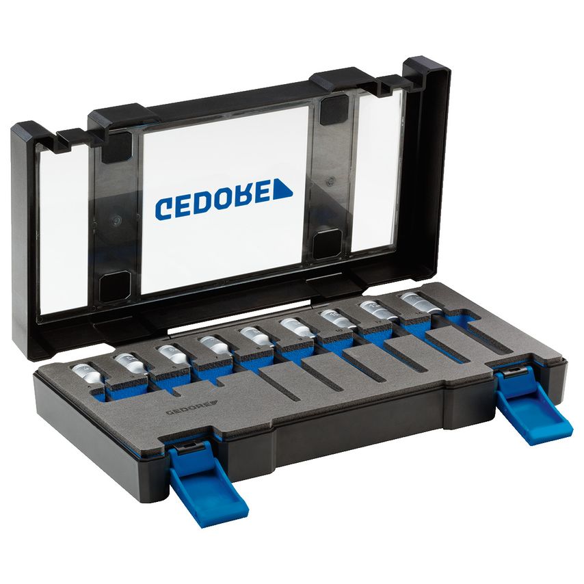 Screwdriver bit socket set 1/2" 9 pcs