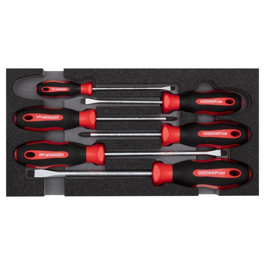 Screwdriver set PH+SL 2/6 CT-module 6pcs