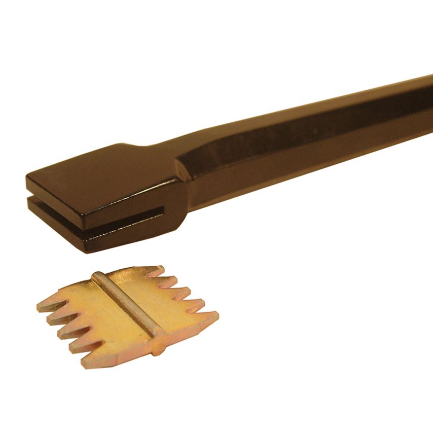 Scutch Chisel 203mm x 25mm (8in x 1in) - 19mm Shank ROU31995